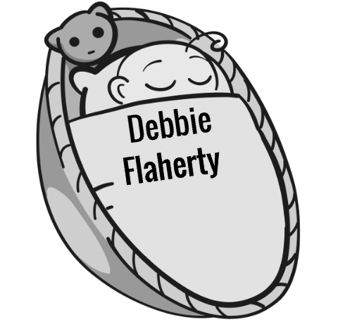 Debbie Flaherty sleeping baby