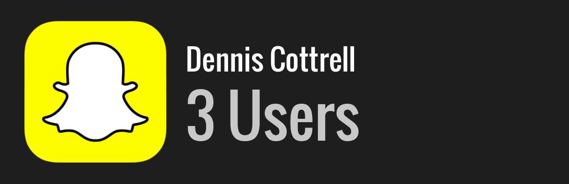 Dennis Cottrell snapchat