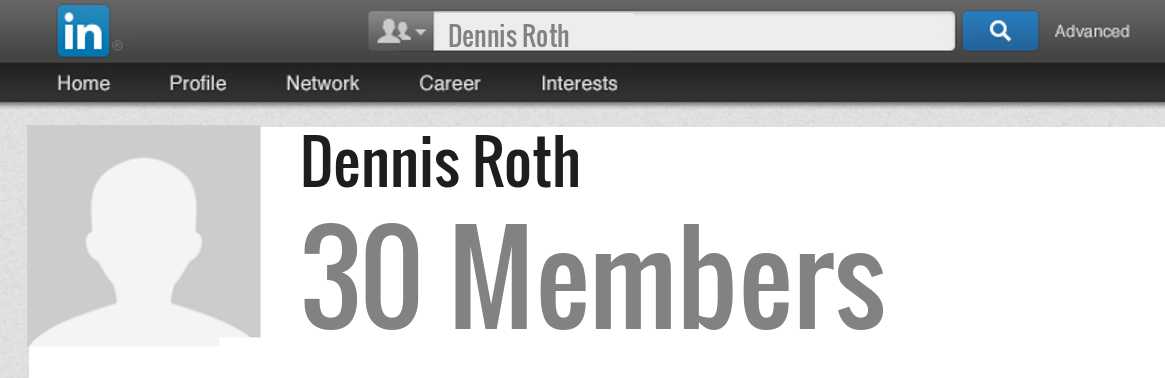 Dennis Roth linkedin profile