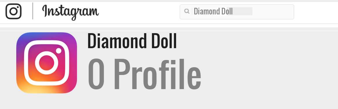 Diamond doll ig.