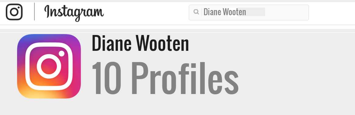 Diane Wooten instagram account