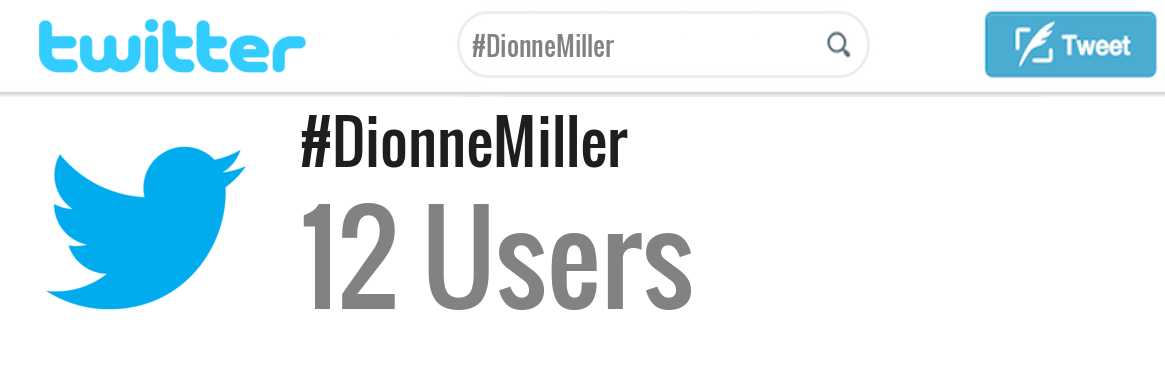 Dionne Miller twitter account