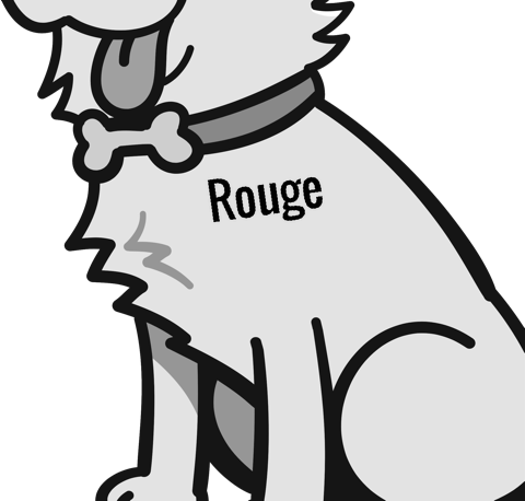 Rouge pet