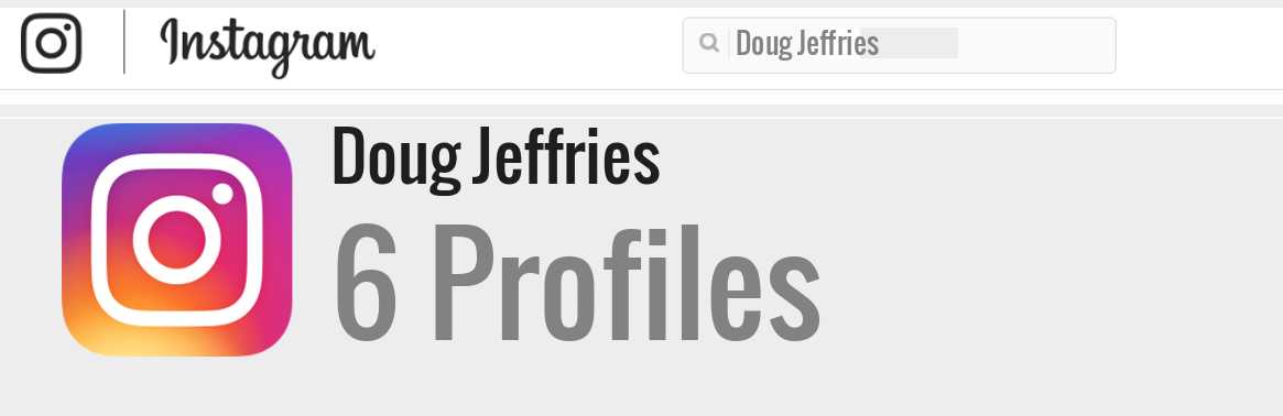 Doug Jeffries instagram account