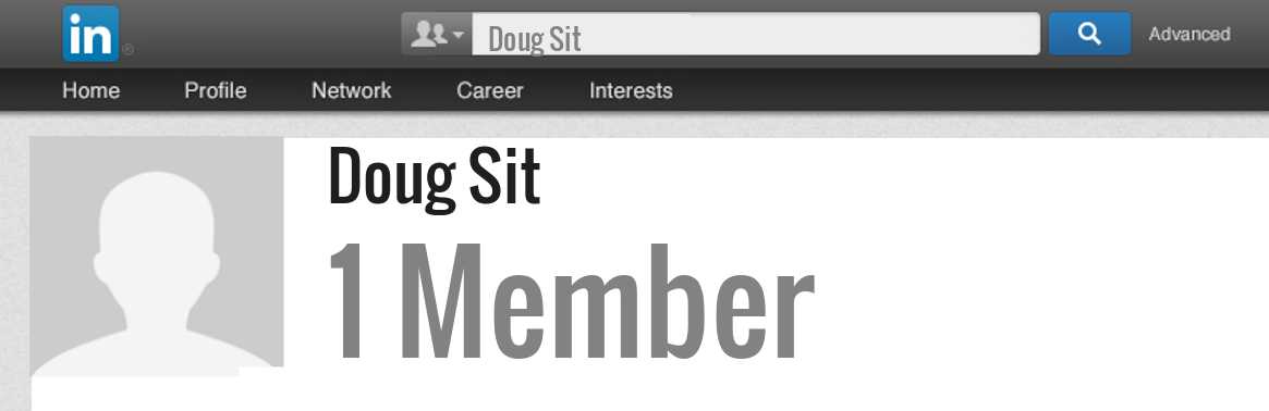 Doug Sit linkedin profile