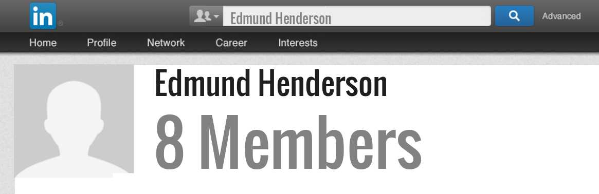 Edmund Henderson linkedin profile