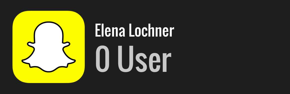 Elena Lochner snapchat