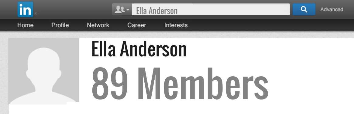 Ella Anderson linkedin profile