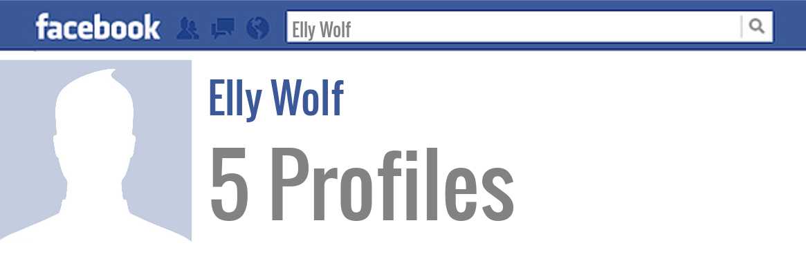 Elly Wolf facebook profiles