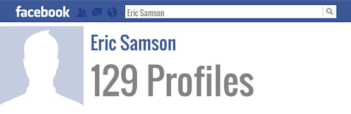 Eric Samson facebook profiles