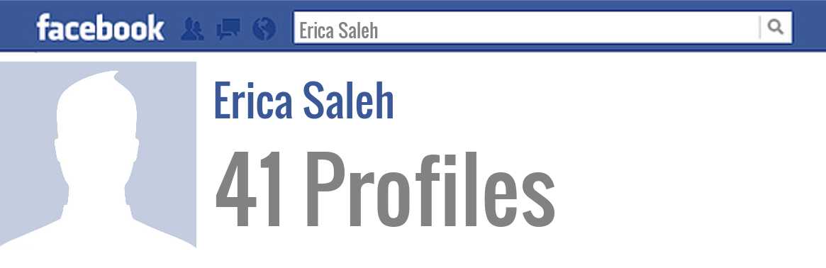 Erica Saleh facebook profiles