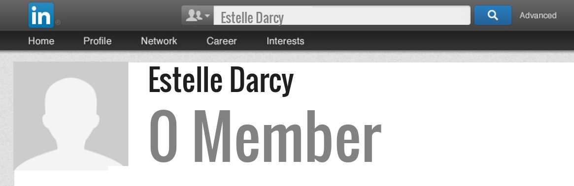 Estelle Darcy linkedin profile