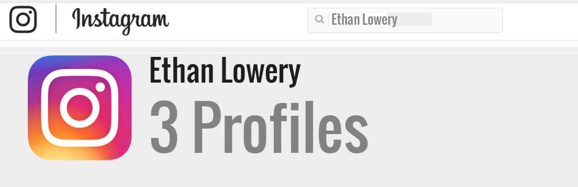 Ethan Lowery instagram account