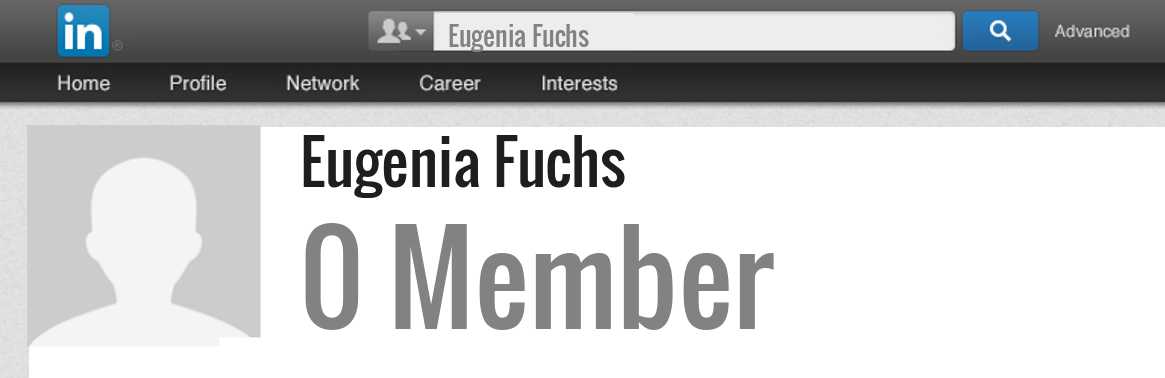 Eugenia Fuchs linkedin profile