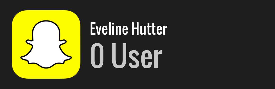 Eveline Hutter snapchat