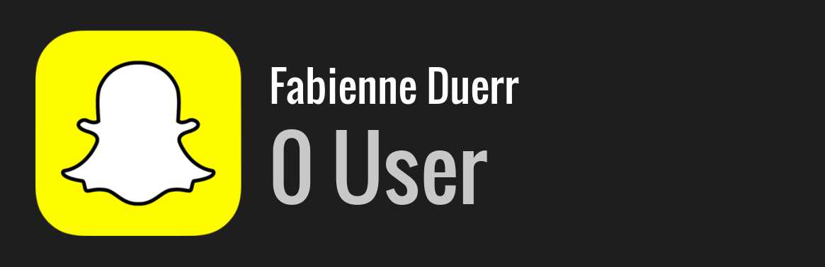 Fabienne Duerr snapchat