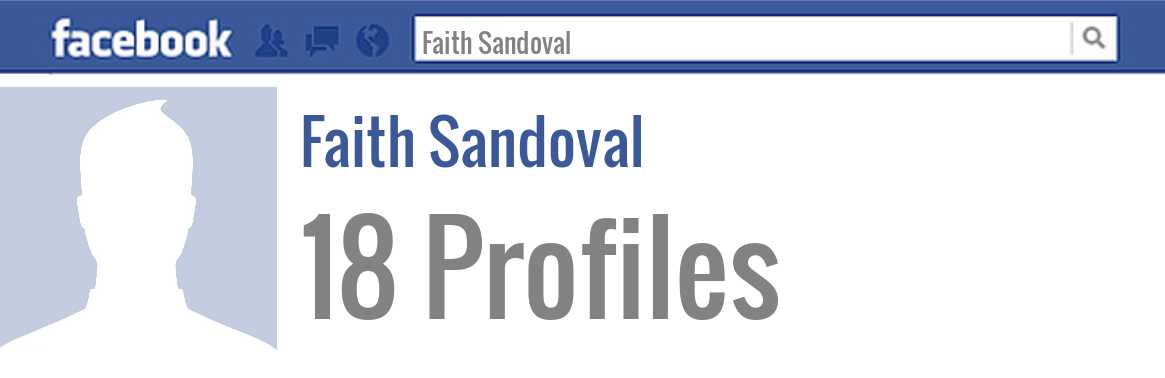 Faith Sandoval facebook profiles