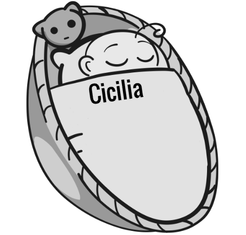 Cicilia sleeping baby