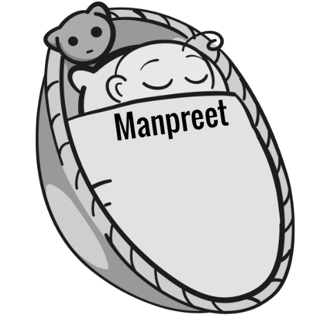 Manpreet sleeping baby