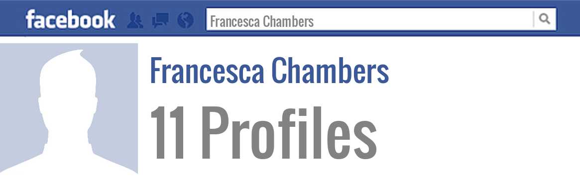 Francesca Chambers facebook profiles