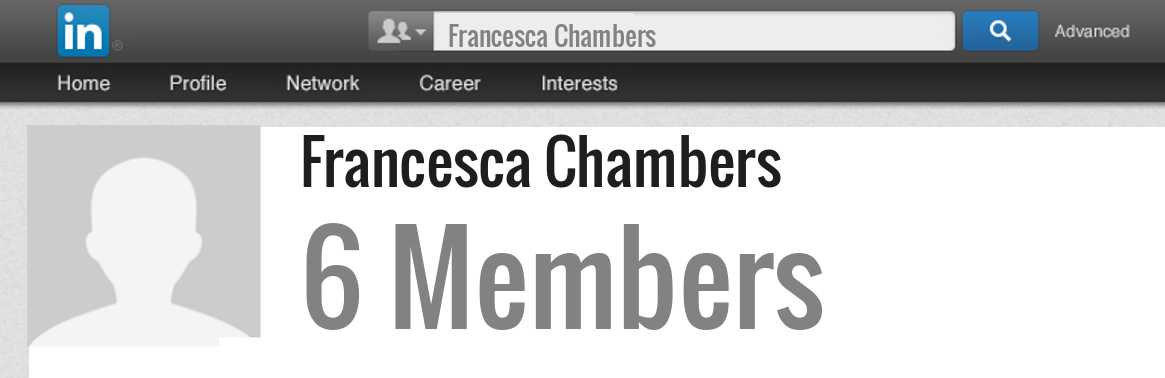 Francesca Chambers linkedin profile