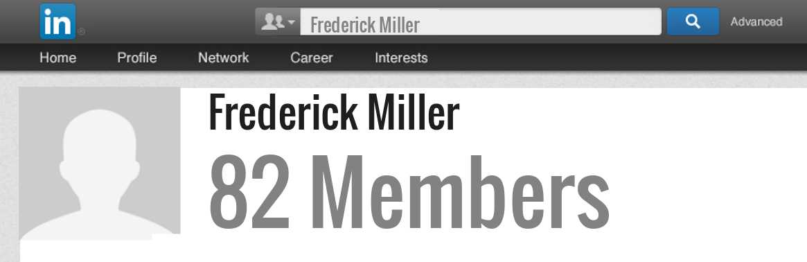 Frederick Miller linkedin profile