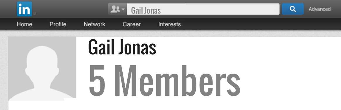 Gail Jonas linkedin profile