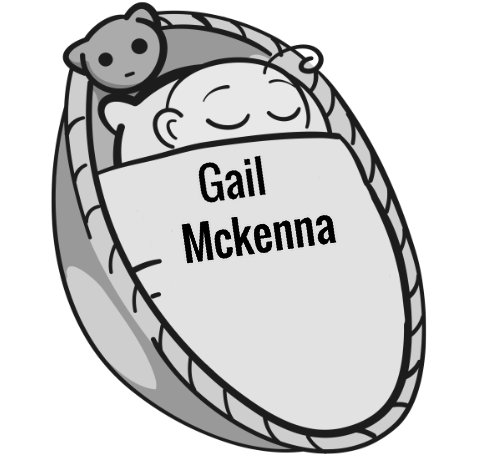 Gail Mckenna sleeping baby