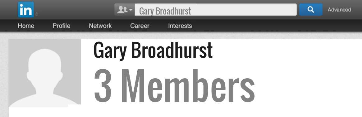 Gary Broadhurst linkedin profile