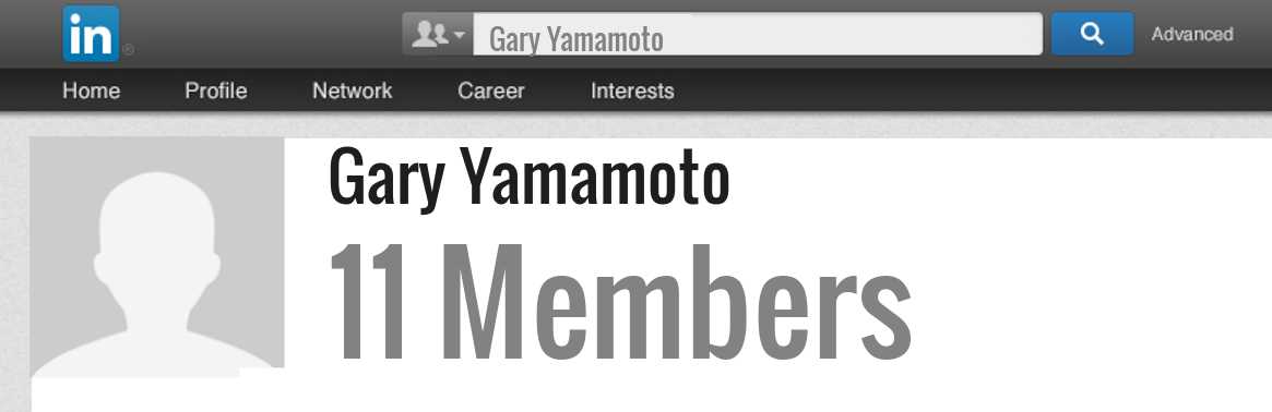 Gary Yamamoto linkedin profile