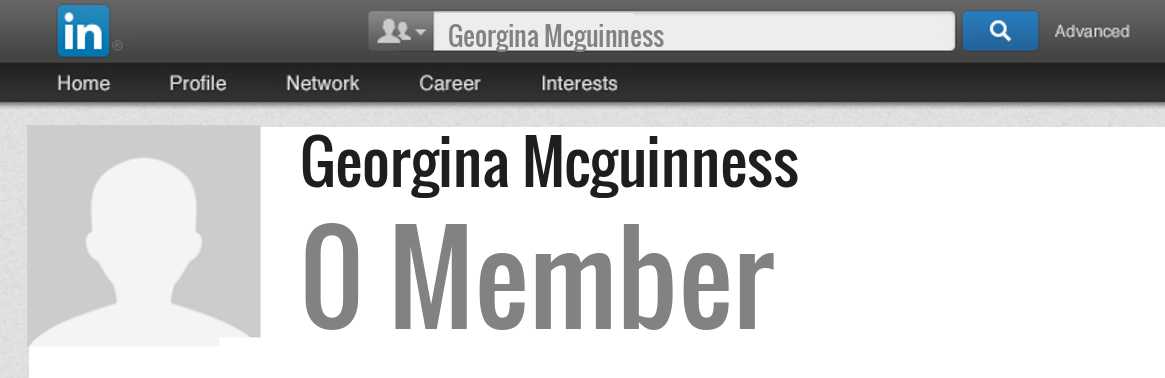 Georgina Mcguinness linkedin profile