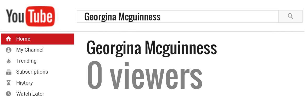 Georgina Mcguinness youtube subscribers