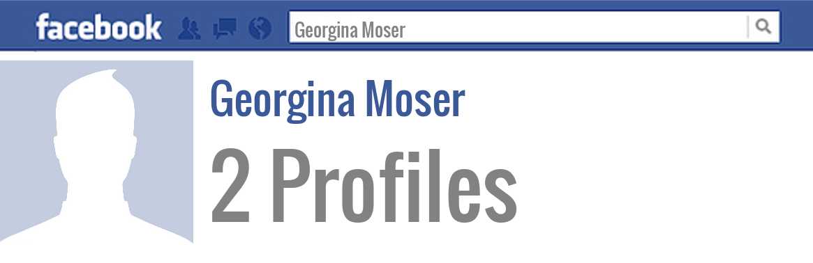 Georgina Moser facebook profiles