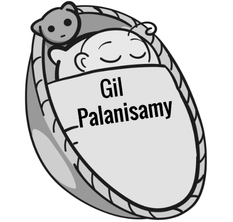 Gil Palanisamy sleeping baby