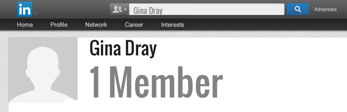 Gina Dray linkedin profile