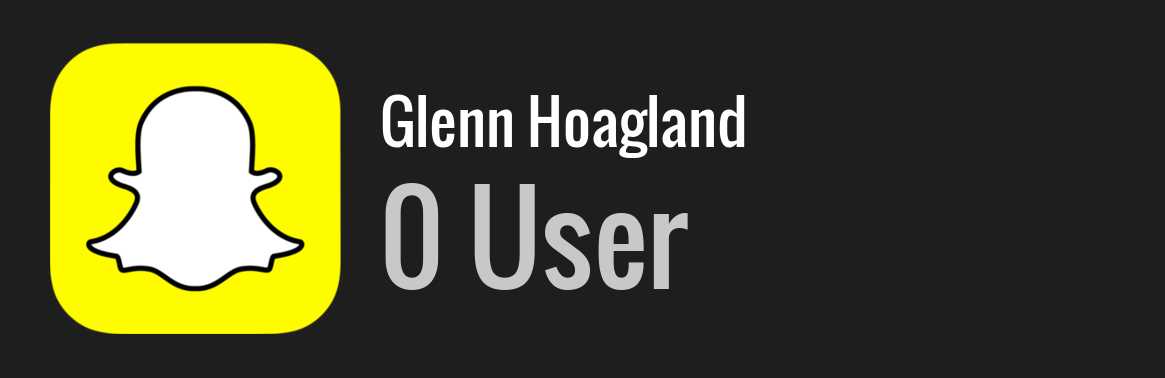 Glenn Hoagland snapchat