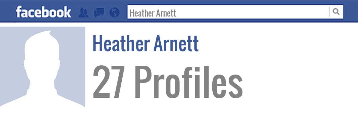 Heather Arnett facebook profiles