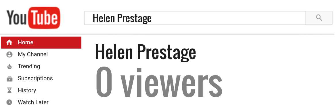 Helen Prestage youtube subscribers