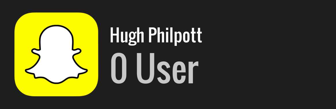 Hugh Philpott snapchat