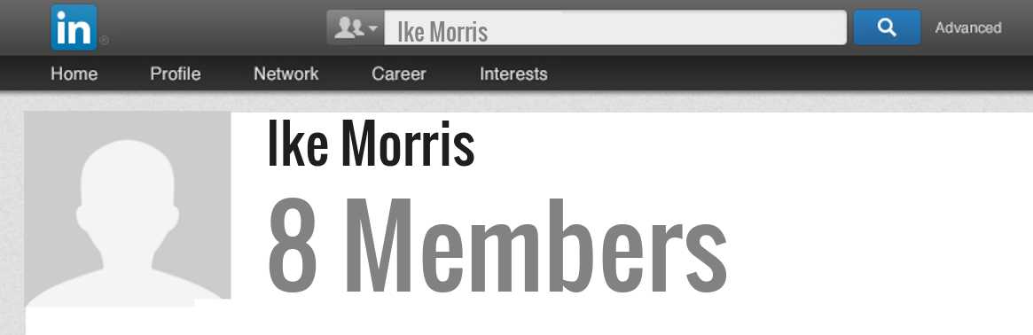 Ike Morris linkedin profile