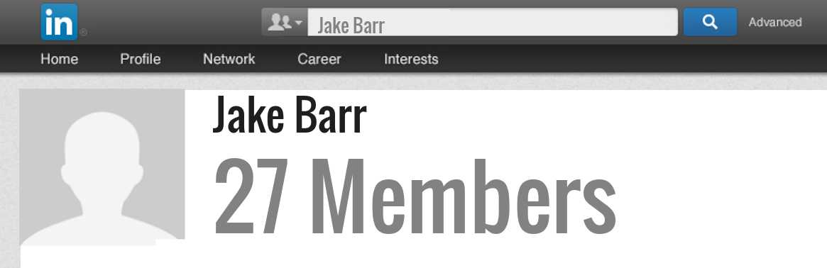 Jake Barr linkedin profile