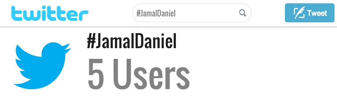 Jamal Daniel twitter account