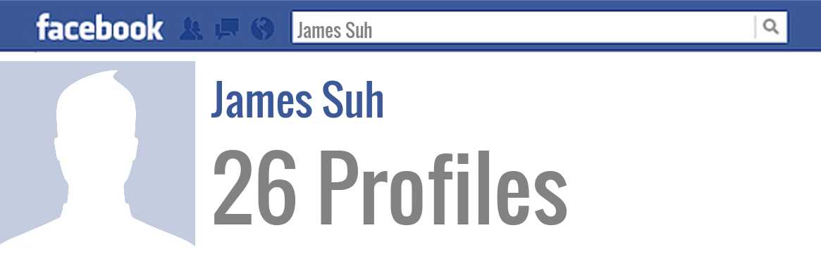 James Suh facebook profiles