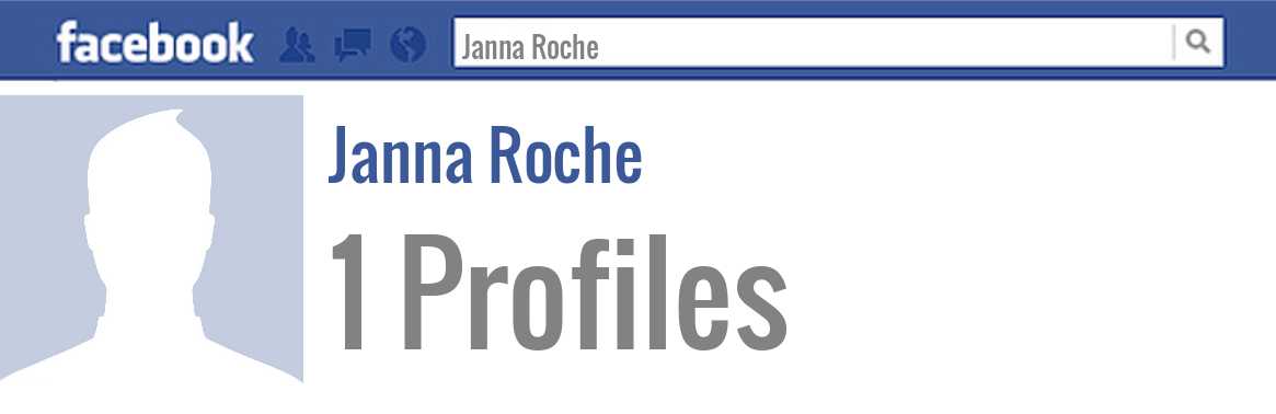 Janna Roche facebook profiles