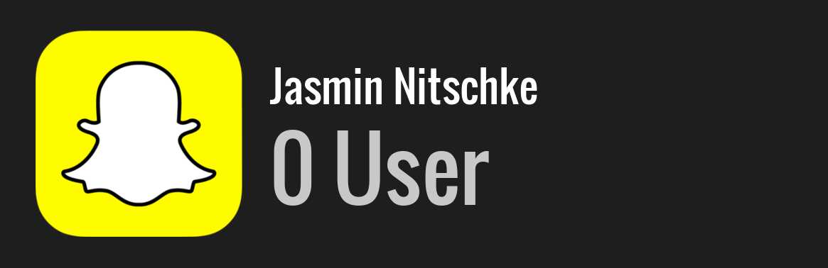 Jasmin Nitschke snapchat