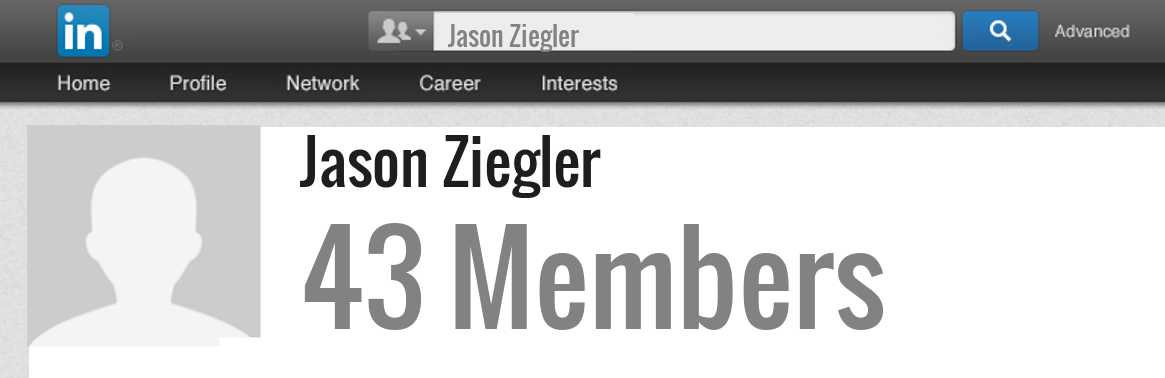 Jason Ziegler linkedin profile