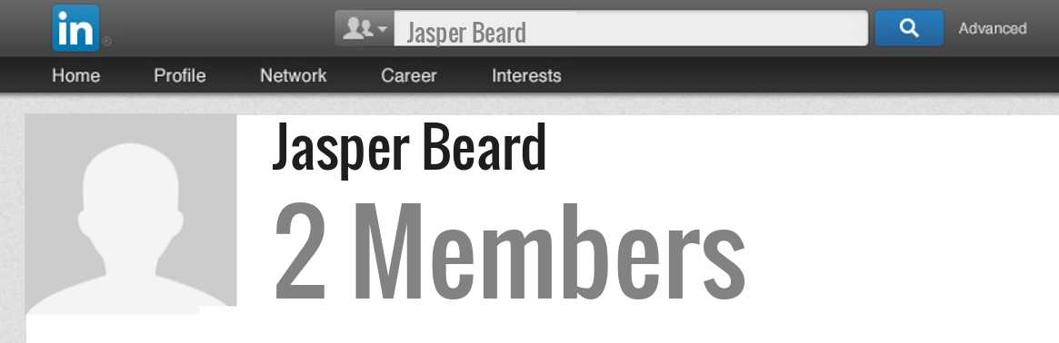 Jasper Beard linkedin profile