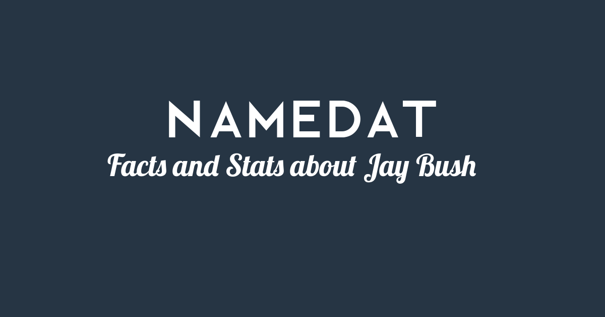 Jay Bush Background Data, Facts, Social Media, Net Worth and more!
