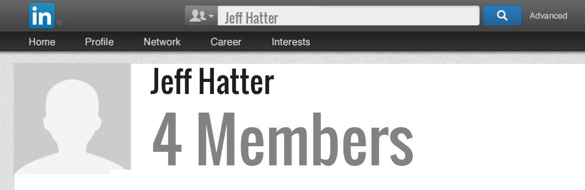 Jeff Hatter linkedin profile