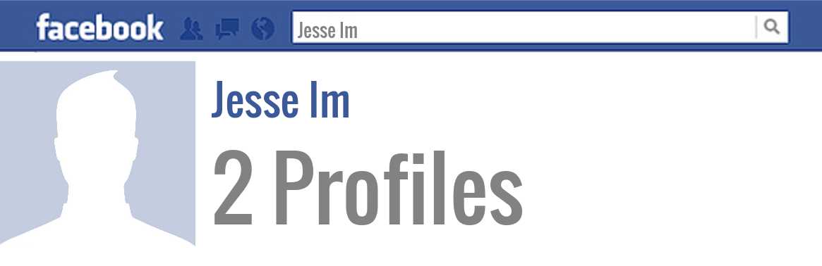 Jesse Im facebook profiles